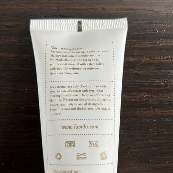 Lavido two in one purifying facial mask and exfoliator - Picture 3 of 4